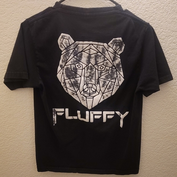 Fluffy Other - Black Fluffy T-Shirt